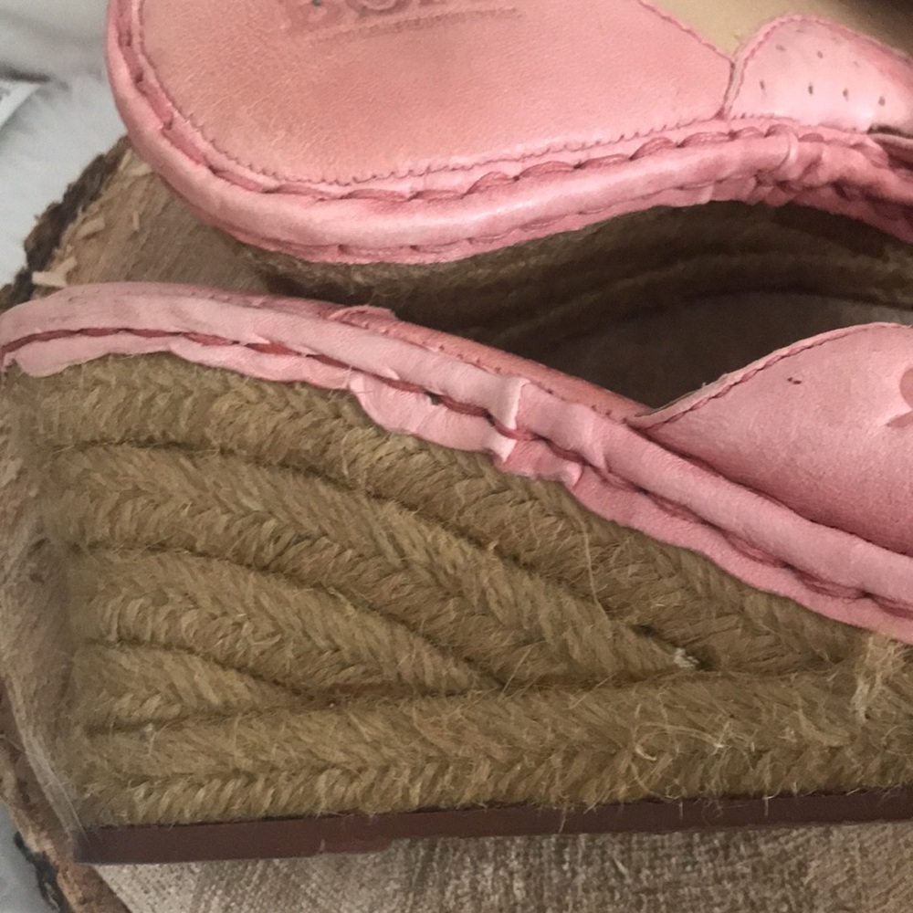 Born Coral pink espadrilles sandals pre used in very good condition. - Picture 4 of 8